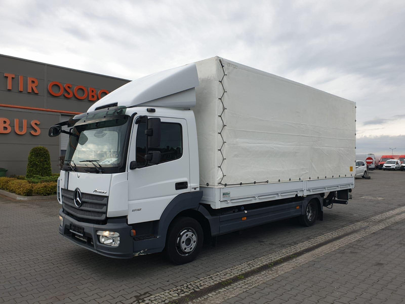 Mercedes-Benz Atego 818 TILT+LIFT 1.HAND 72000km !! - Lastbil med skåp: bild 1 Mercedes-Benz Atego 818 TILT+LIFT 1.HAND 72000km !! - Lastbil med skåp: bild 1