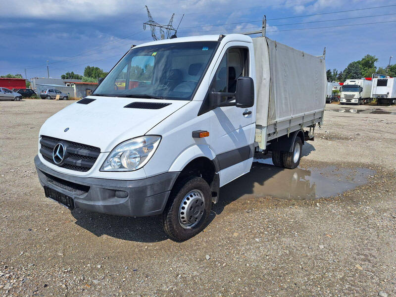 Mercedes-Benz Sprinter 519 CDi 4x4 - Pritsche+Plane - Transportbil med kapell: bild 2 Mercedes-Benz Sprinter 519 CDi 4x4 - Pritsche+Plane - Transportbil med kapell: bild 2