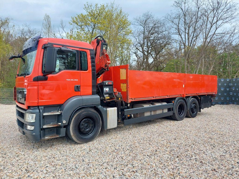 Mercedes-Benz TGS 26.360 FG 6x2, BL, daruval-HIAB 144, Euro5 - Flakbil, Kranbil: bild 1 Mercedes-Benz TGS 26.360 FG 6x2, BL, daruval-HIAB 144, Euro5 - Flakbil, Kranbil: bild 1