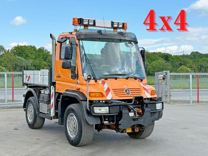 Mercedes-Benz UNIMOG 400 * KIPPER 2,40 * 4x4 * TOPZUSTAND - Tippbil lastbil: bild 1 Mercedes-Benz UNIMOG 400 * KIPPER 2,40 * 4x4 * TOPZUSTAND - Tippbil lastbil: bild 1