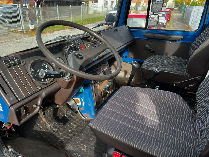 Tvåhjulstraktor Mercedes-Benz Unimog 427 Platós hókotrócs: bild 11