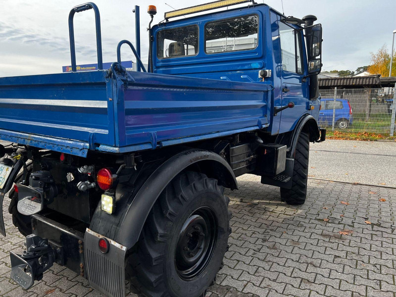 Tvåhjulstraktor Mercedes-Benz Unimog 427 Platós hókotrócs: bild 7