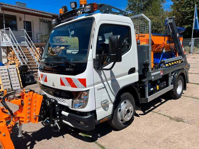 Mitsubishi Fuso Canter 6S15 - Skip loader truck - Liftdumper lastbil: bild 1 Mitsubishi Fuso Canter 6S15 - Skip loader truck - Liftdumper lastbil: bild 1
