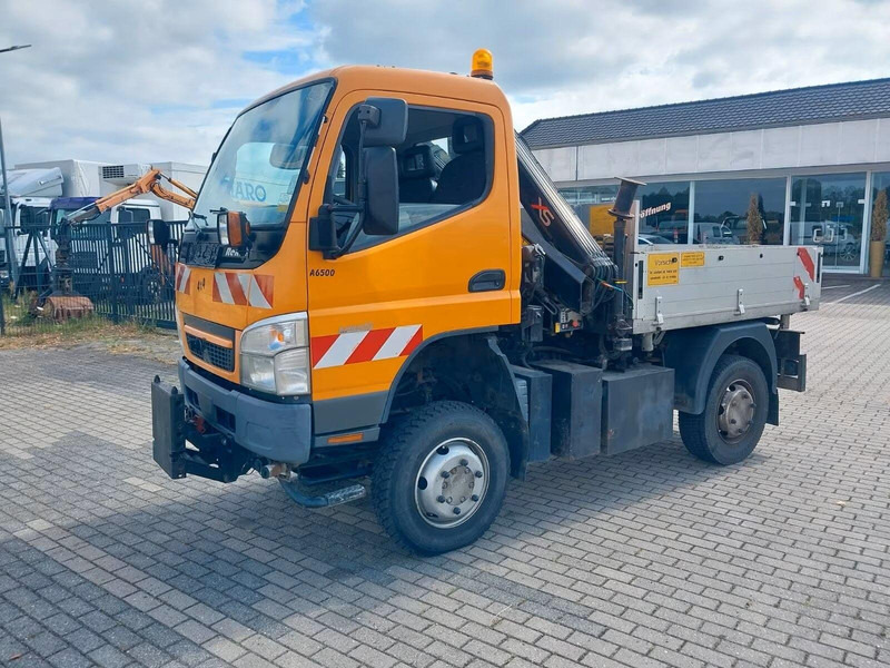 Mitsubishi Pfau Rexter A6500 - Tipper truck + crane - Tippbil lastbil, Kranbil: bild 1 Mitsubishi Pfau Rexter A6500 - Tipper truck + crane - Tippbil lastbil, Kranbil: bild 1