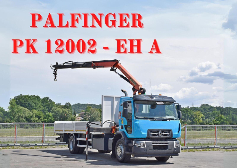 Renault C 320 - Flakbil, Kranbil: bild 1 Renault C 320 - Flakbil, Kranbil: bild 1