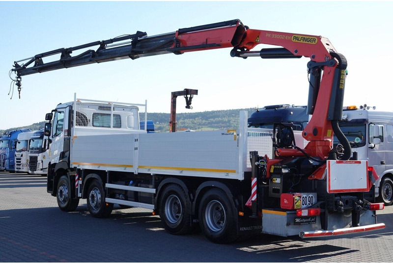 Renault C 430 / 8x4 / SKRZYNIOWY 7 M + HDS PALFINGER 33002 -wysów: 14,5 - Flakbil, Kranbil: bild 3 Renault C 430 / 8x4 / SKRZYNIOWY 7 M + HDS PALFINGER 33002 -wysów: 14,5 - Flakbil, Kranbil: bild 3