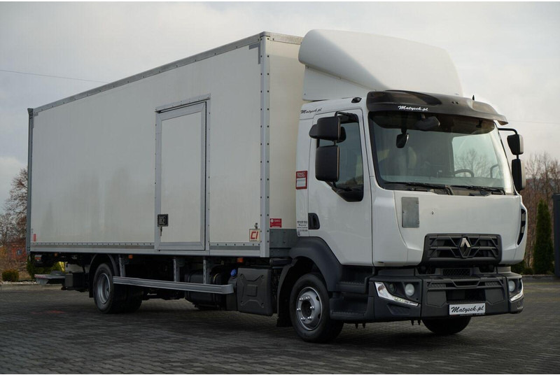 Renault D 240 / 4x2 / KONTENER / 7,7 M / WINDA DHOLLANDIA / EURO 6 - Lastbil med skåp: bild 1 Renault D 240 / 4x2 / KONTENER / 7,7 M / WINDA DHOLLANDIA / EURO 6 - Lastbil med skåp: bild 1