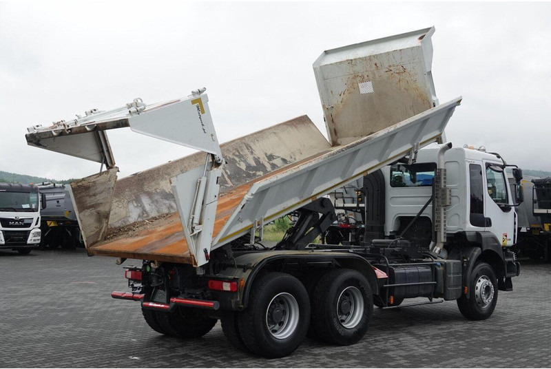 Renault KERAX 410 / 6x4 / WYWROTKA 3- STRONNA / 2X HYDROBURTA / HYDROK - Tippbil lastbil: bild 3 Renault KERAX 410 / 6x4 / WYWROTKA 3- STRONNA / 2X HYDROBURTA / HYDROK - Tippbil lastbil: bild 3