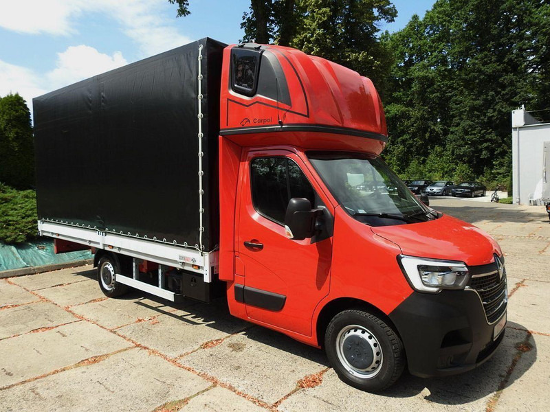 Renault MASTER PLANDEKA 10 PALET WEBASTO KLIMATYZACJA TEMPOMAT LEDY PNEU - Lastbil med skåp: bild 4 Renault MASTER PLANDEKA 10 PALET WEBASTO KLIMATYZACJA TEMPOMAT LEDY PNEU - Lastbil med skåp: bild 4