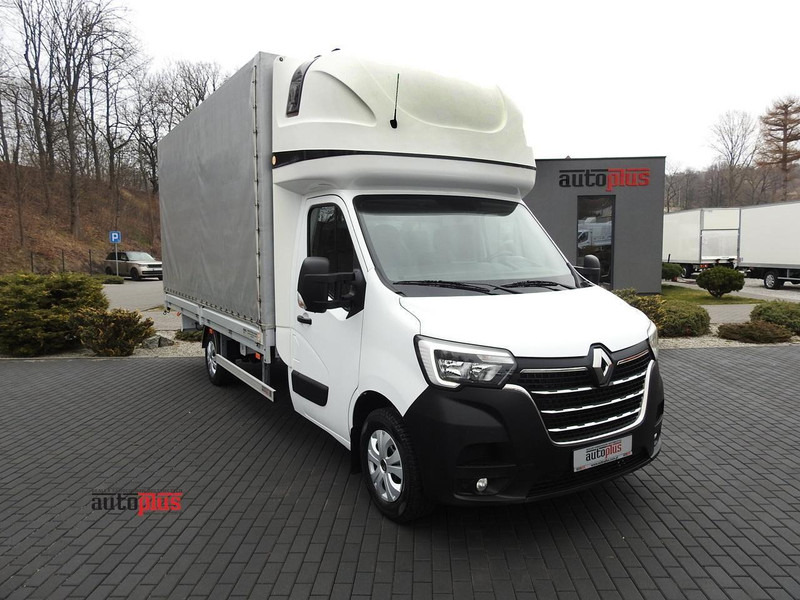 Renault MASTER PLANDEKA 10 PALET WEBASTO TEMPOMAT LEDY PNEUMATYKA KLIMA - Transportbil med kapell: bild 1 Renault MASTER PLANDEKA 10 PALET WEBASTO TEMPOMAT LEDY PNEUMATYKA KLIMA - Transportbil med kapell: bild 1