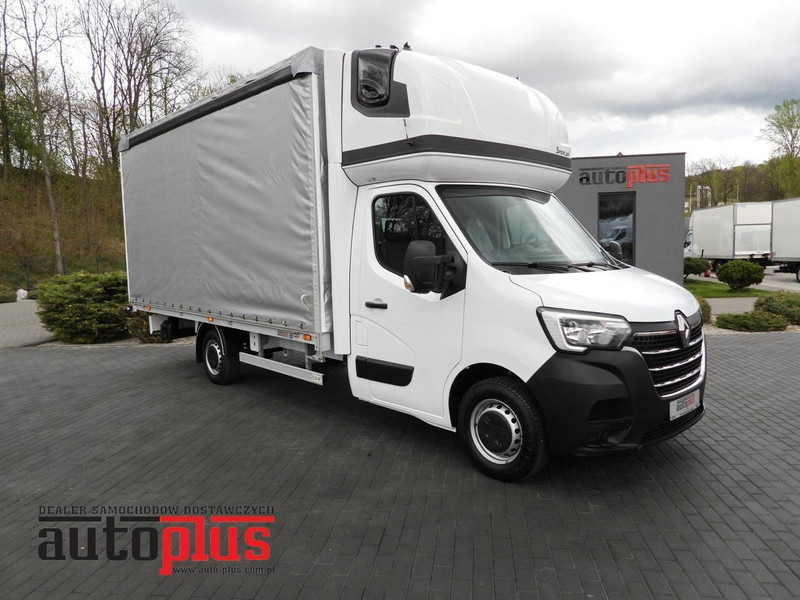 Renault MASTER PLANDEKA 10 PALET WEBASTO TEMPOMAT LEDY PNEUMATYKA KLIMA - Transportbil med kapell: bild 1 Renault MASTER PLANDEKA 10 PALET WEBASTO TEMPOMAT LEDY PNEUMATYKA KLIMA - Transportbil med kapell: bild 1