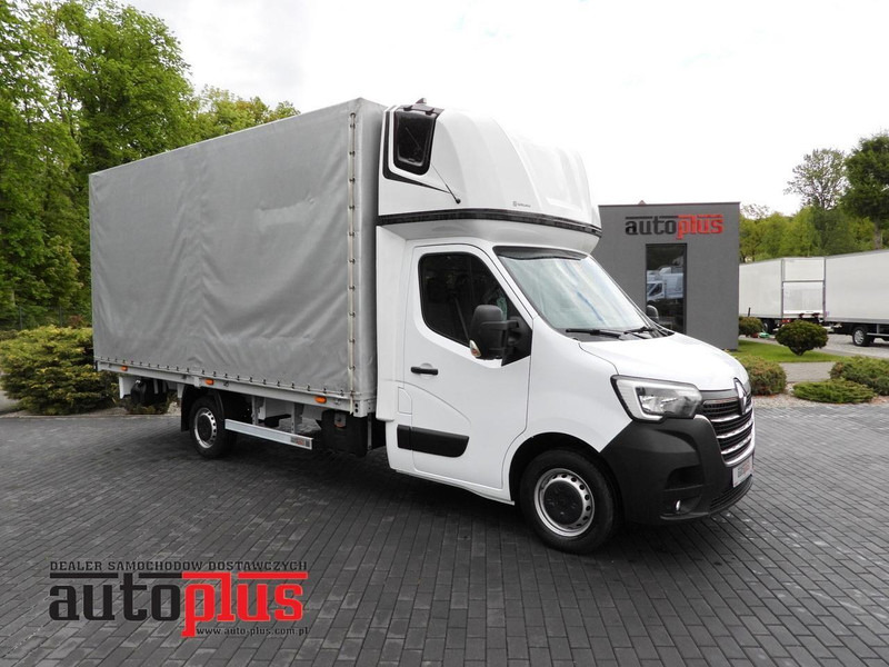 Renault MASTER PLANDEKA 10 PALET WEBASTO TEMPOMAT LEDY PNEUMATYKA KLIMA - Transportbil med kapell: bild 1 Renault MASTER PLANDEKA 10 PALET WEBASTO TEMPOMAT LEDY PNEUMATYKA KLIMA - Transportbil med kapell: bild 1