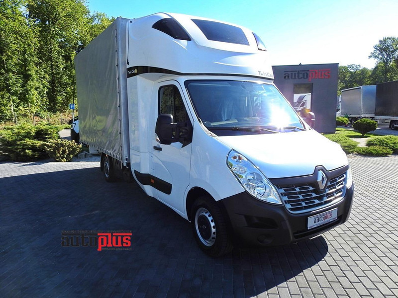 Renault MASTER PLANDEKA 8 PALET WEBASTO TEMPOMAT KLIMATYZACJA PNEUMATYKA - Transportbil med kapell: bild 1 Renault MASTER PLANDEKA 8 PALET WEBASTO TEMPOMAT KLIMATYZACJA PNEUMATYKA - Transportbil med kapell: bild 1