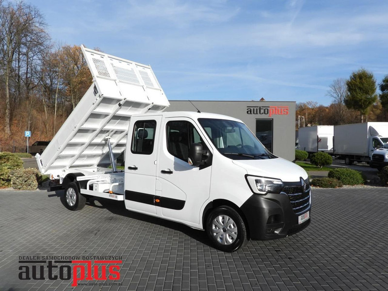 Renault MASTER WYWROTKA PODWÓJNA KABINA DOKA 6 MIEJSC TEMPOMAT LEDY KLIM - Transportbil med tippflak, Dubbelhytt transportbil: bild 1 Renault MASTER WYWROTKA PODWÓJNA KABINA DOKA 6 MIEJSC TEMPOMAT LEDY KLIM - Transportbil med tippflak, Dubbelhytt transportbil: bild 1