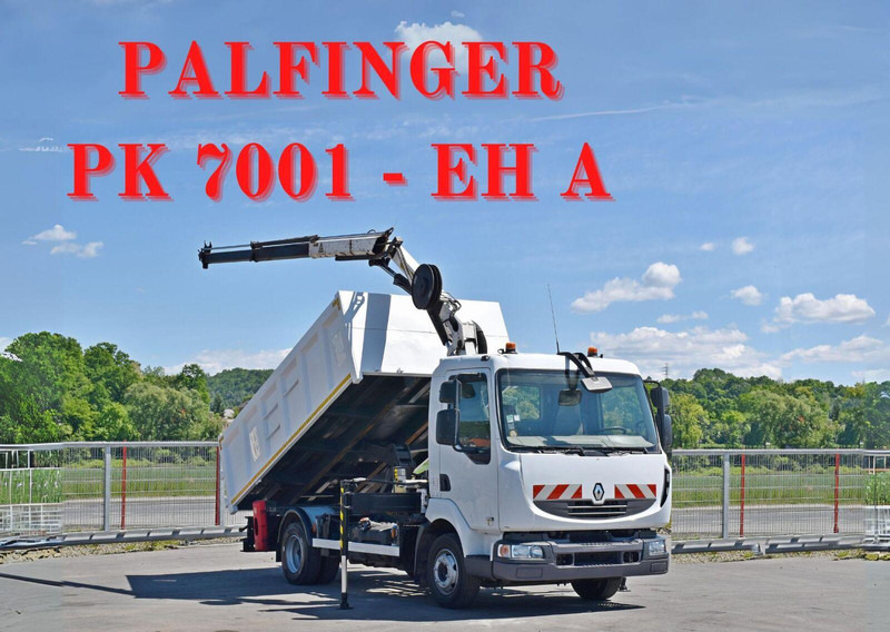 Renault MIDLUM 220 DXI - Tippbil lastbil, Kranbil: bild 1 Renault MIDLUM 220 DXI - Tippbil lastbil, Kranbil: bild 1