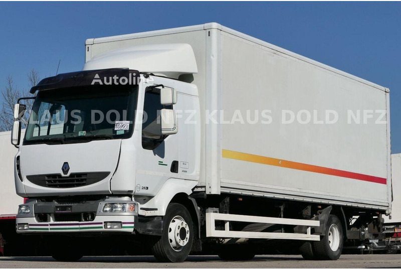 Renault Midlum 280.16 DXi Koffer + Tail lift - Lastbil med skåp: bild 1 Renault Midlum 280.16 DXi Koffer + Tail lift - Lastbil med skåp: bild 1
