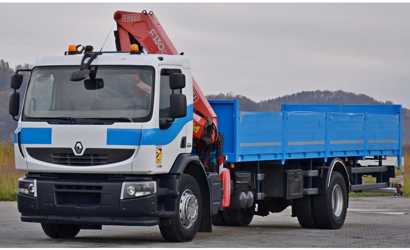 Renault Premium 320 DXI - Flakbil, Kranbil: bild 4 Renault Premium 320 DXI - Flakbil, Kranbil: bild 4