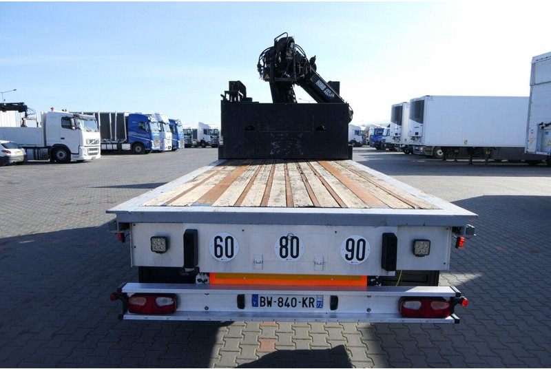 Samro NACZEPA PLATFORMA + HDS HIAB R 150 / DO BUDOWLANKI / PODŁOGA SZY - Flaktrailer: bild 5 Samro NACZEPA PLATFORMA + HDS HIAB R 150 / DO BUDOWLANKI / PODŁOGA SZY - Flaktrailer: bild 5