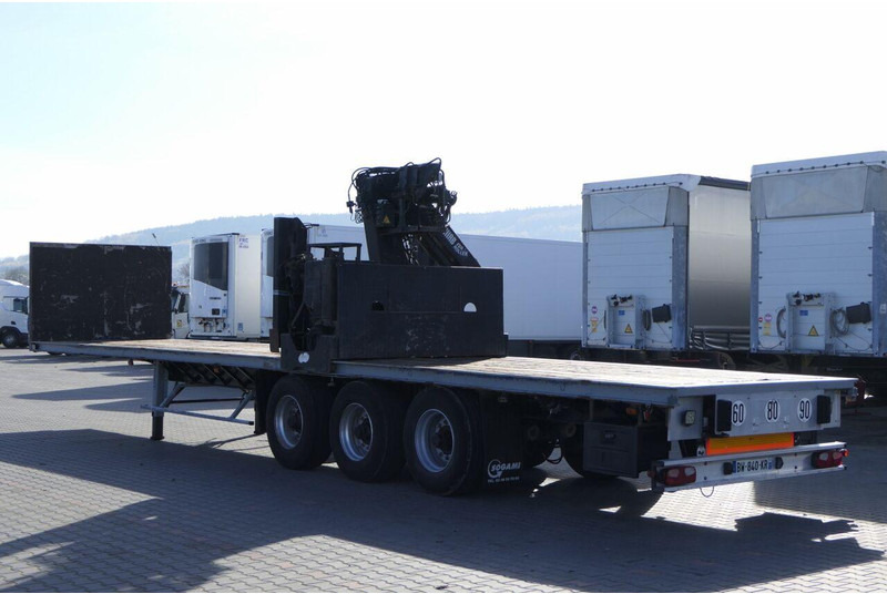 Samro NACZEPA PLATFORMA + HDS HIAB R 150 / DO BUDOWLANKI / PODŁOGA SZY - Flaktrailer: bild 4 Samro NACZEPA PLATFORMA + HDS HIAB R 150 / DO BUDOWLANKI / PODŁOGA SZY - Flaktrailer: bild 4
