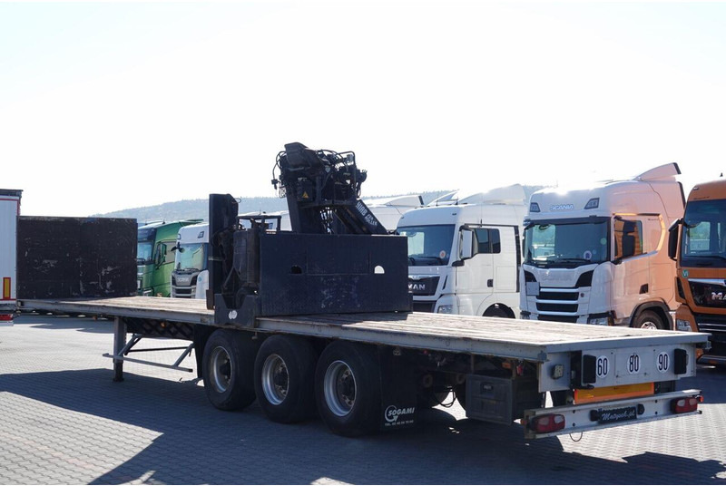 Samro NACZEPA PLATFORMA / + HDS HIAB R 150 F3 - WYSÓW : 8 METRÓW - Flaktrailer: bild 5 Samro NACZEPA PLATFORMA / + HDS HIAB R 150 F3 - WYSÓW : 8 METRÓW - Flaktrailer: bild 5