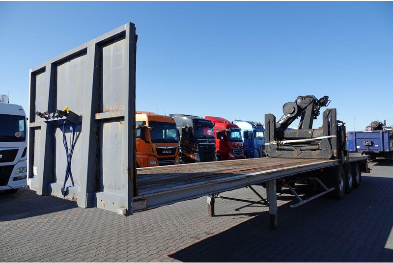 Samro NACZEPA PLATFORMA / + HDS HIAB R 150 F3 - WYSÓW : 8 METRÓW - Flaktrailer: bild 3 Samro NACZEPA PLATFORMA / + HDS HIAB R 150 F3 - WYSÓW : 8 METRÓW - Flaktrailer: bild 3