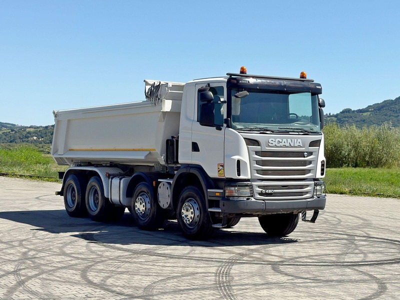 Scania G 420 * KIPPER * 8x4 * TOPZUSTAND - Tippbil lastbil: bild 1 Scania G 420 * KIPPER * 8x4 * TOPZUSTAND - Tippbil lastbil: bild 1