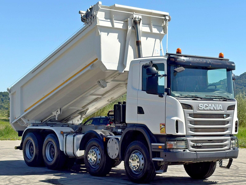 Scania G 420 * KIPPER * 8x4 * TOPZUSTAND - Tippbil lastbil: bild 3 Scania G 420 * KIPPER * 8x4 * TOPZUSTAND - Tippbil lastbil: bild 3