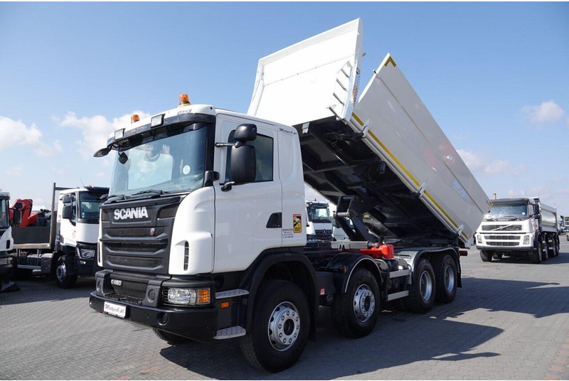 Scania G 480 / 8x4 / WYWROTKA / HYDROBURTA / BORDMATIC / MANUAL - Tippbil lastbil: bild 2 Scania G 480 / 8x4 / WYWROTKA / HYDROBURTA / BORDMATIC / MANUAL - Tippbil lastbil: bild 2