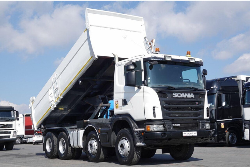 Scania G 480 / 8x4 / WYWROTKA / HYDROBURTA / BORDMATIC / MANUAL - Tippbil lastbil: bild 5 Scania G 480 / 8x4 / WYWROTKA / HYDROBURTA / BORDMATIC / MANUAL - Tippbil lastbil: bild 5