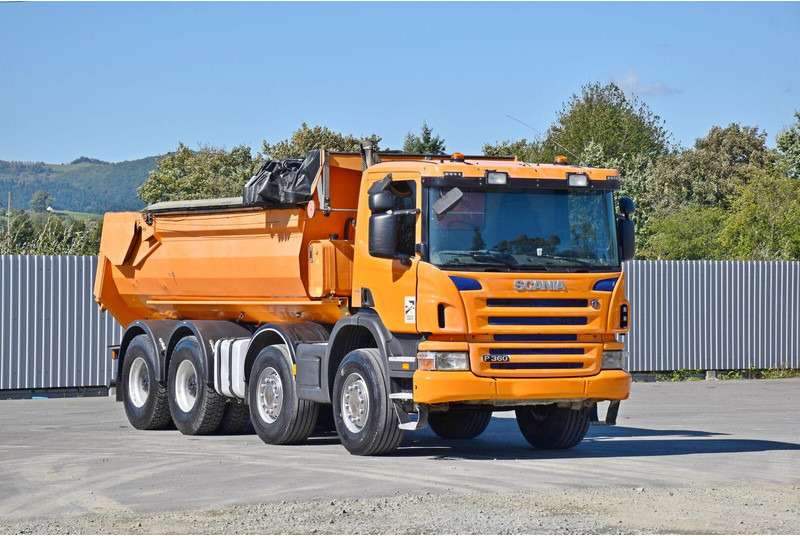 Scania P360 Kipper * 8x4 * TOPZUSTAND ! - Tippbil lastbil: bild 2 Scania P360 Kipper * 8x4 * TOPZUSTAND ! - Tippbil lastbil: bild 2