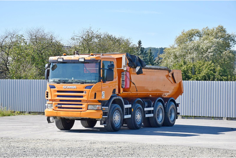 Scania P360 Kipper * 8x4 * TOPZUSTAND ! - Tippbil lastbil: bild 1 Scania P360 Kipper * 8x4 * TOPZUSTAND ! - Tippbil lastbil: bild 1