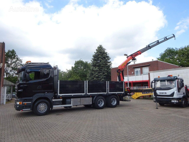 Scania R620 V8 - Flatbed+crane - Flakbil, Kranbil: bild 5 Scania R620 V8 - Flatbed+crane - Flakbil, Kranbil: bild 5