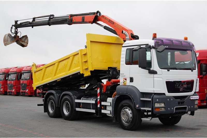 Scania TGS 33.360 / 6x4 / WYWROTKA + HDS PALFINGER PK 15 500 wysów 10m - Tippbil lastbil, Kranbil: bild 5 Scania TGS 33.360 / 6x4 / WYWROTKA + HDS PALFINGER PK 15 500 wysów 10m - Tippbil lastbil, Kranbil: bild 5