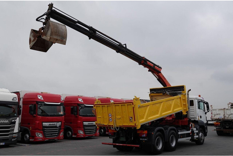 Scania TGS 33.360 / 6x4 / WYWROTKA + HDS PALFINGER PK 15 500 wysów 10m - Tippbil lastbil, Kranbil: bild 4 Scania TGS 33.360 / 6x4 / WYWROTKA + HDS PALFINGER PK 15 500 wysów 10m - Tippbil lastbil, Kranbil: bild 4