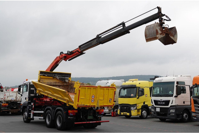 Scania TGS 33.360 / 6x4 / WYWROTKA + HDS PALFINGER PK 15 500 wysów 10m - Tippbil lastbil, Kranbil: bild 3 Scania TGS 33.360 / 6x4 / WYWROTKA + HDS PALFINGER PK 15 500 wysów 10m - Tippbil lastbil, Kranbil: bild 3