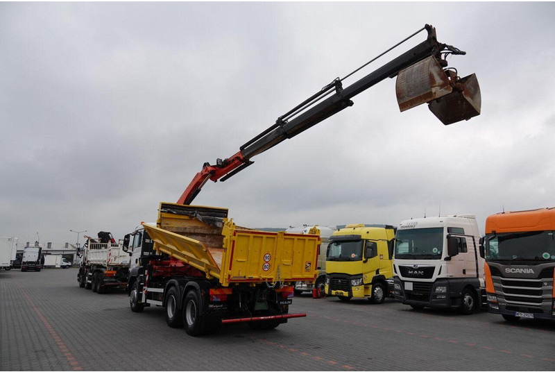 Scania TGS 33.360 / 6x4 / WYWROTKA + HDS PALFINGER PK 15 500 wysów 10m - Tippbil lastbil, Kranbil: bild 2 Scania TGS 33.360 / 6x4 / WYWROTKA + HDS PALFINGER PK 15 500 wysów 10m - Tippbil lastbil, Kranbil: bild 2