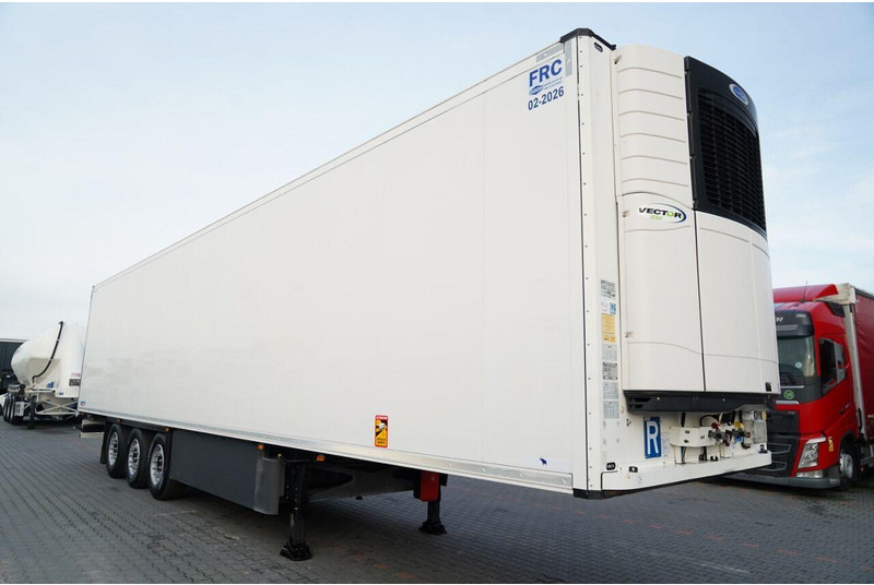 Kyl/ Frys semitrailer Schmitz Cargobull CHŁODNIA / CARRIER VECTOR 1550  / DOPPELSTOCK / KOSZ NA PALETY: bild 7
