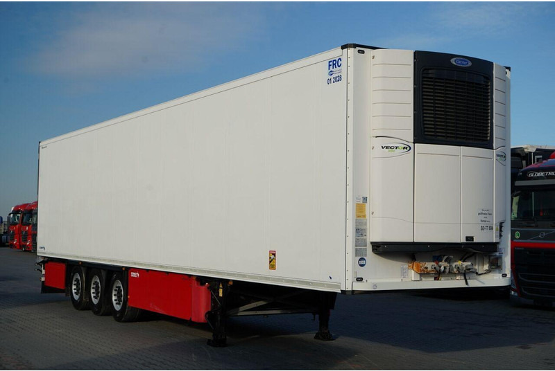Schmitz Cargobull CHŁODNIA / CARRIER VECTOR 1550 / OŚ PODNOSZONA / DOPPELSTOCK / K - Kyl/ Frys semitrailer: bild 1 Schmitz Cargobull CHŁODNIA / CARRIER VECTOR 1550 / OŚ PODNOSZONA / DOPPELSTOCK / K - Kyl/ Frys semitrailer: bild 1