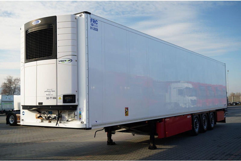 Schmitz Cargobull CHŁODNIA / CARRIER VECTOR 1550 / OŚ PODNOSZONA / DOPPELSTOCK / K - Kyl/ Frys semitrailer: bild 3 Schmitz Cargobull CHŁODNIA / CARRIER VECTOR 1550 / OŚ PODNOSZONA / DOPPELSTOCK / K - Kyl/ Frys semitrailer: bild 3
