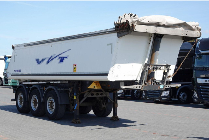 Schmitz Cargobull WYWROTKA / 23 m3 / ALUMINIOWA / OŚ PODNOSZONA / SPROWADZONA - Tippbil semitrailer: bild 1 Schmitz Cargobull WYWROTKA / 23 m3 / ALUMINIOWA / OŚ PODNOSZONA / SPROWADZONA - Tippbil semitrailer: bild 1