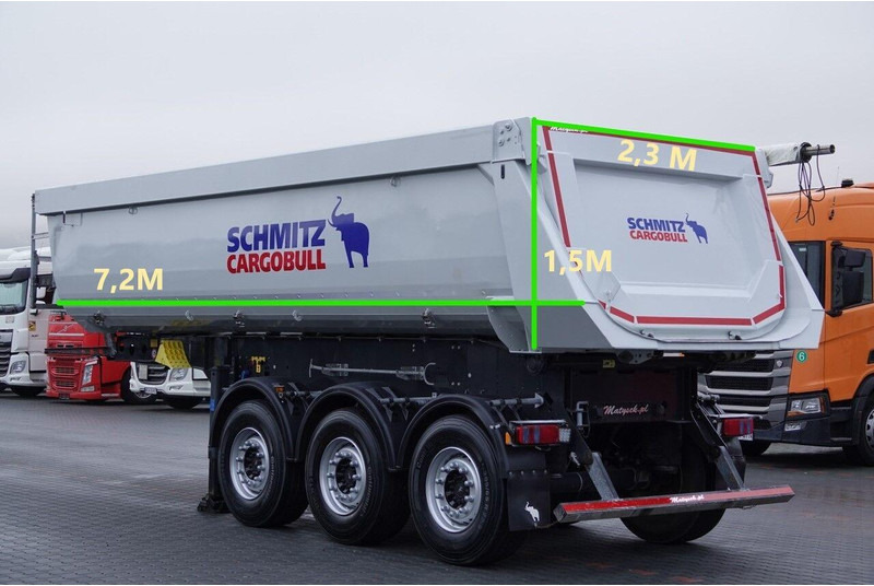 Schmitz Cargobull WYWROTKA 25 m3 / STALOWA / 2021 ROK / RYNNA WANNA HP / OŚ PODNOS - Tippbil semitrailer: bild 2 Schmitz Cargobull WYWROTKA 25 m3 / STALOWA / 2021 ROK / RYNNA WANNA HP / OŚ PODNOS - Tippbil semitrailer: bild 2