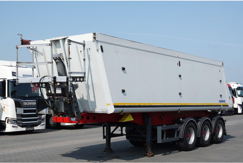 Schmitz Cargobull WYWROTKA 40 M3 / MULDA ALUMINIOWA / OŚ PODNOSZONA / SAF /SPROWAD - Tippbil semitrailer: bild 3 Schmitz Cargobull WYWROTKA 40 M3 / MULDA ALUMINIOWA / OŚ PODNOSZONA / SAF /SPROWAD - Tippbil semitrailer: bild 3