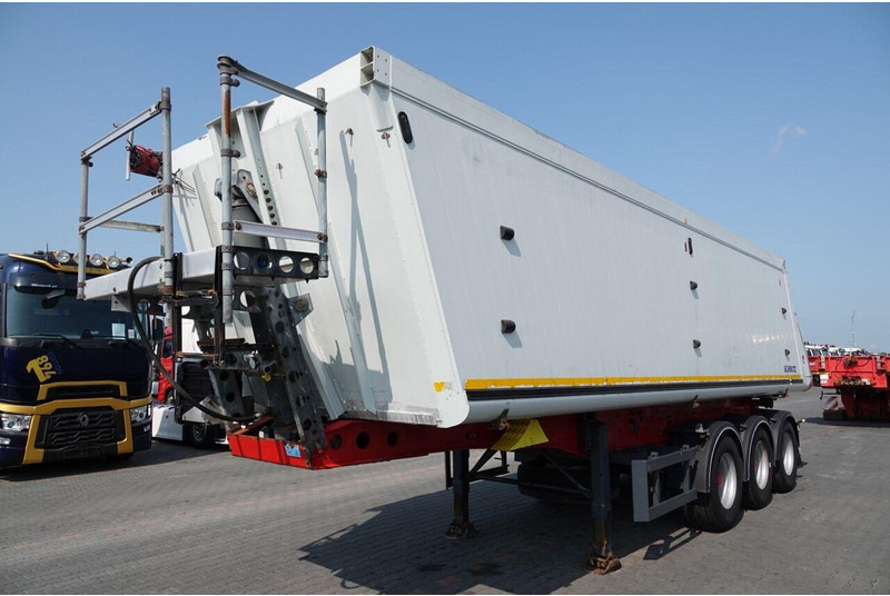 Schmitz Cargobull WYWROTKA 40 M3 / MULDA ALUMINIOWA / OŚ PODNOSZONA / SAF /SPROWAD - Tippbil semitrailer: bild 4 Schmitz Cargobull WYWROTKA 40 M3 / MULDA ALUMINIOWA / OŚ PODNOSZONA / SAF /SPROWAD - Tippbil semitrailer: bild 4