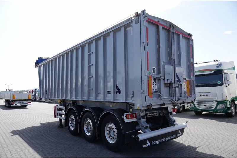 Stas WYWROTKA 43 m3 / ALUMINIOWA / OŚ PODNOSZONA / ALUFELGI - Tippbil semitrailer: bild 4 Stas WYWROTKA 43 m3 / ALUMINIOWA / OŚ PODNOSZONA / ALUFELGI - Tippbil semitrailer: bild 4