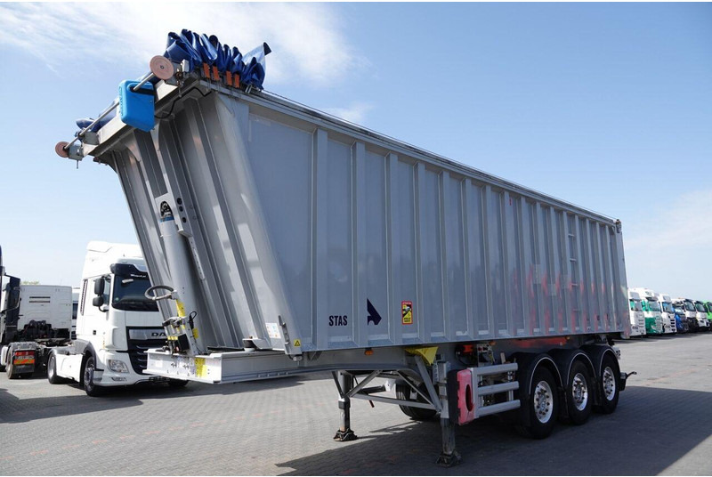 Stas WYWROTKA 43 m3 / ALUMINIOWA / OŚ PODNOSZONA / ALUFELGI - Tippbil semitrailer: bild 3 Stas WYWROTKA 43 m3 / ALUMINIOWA / OŚ PODNOSZONA / ALUFELGI - Tippbil semitrailer: bild 3