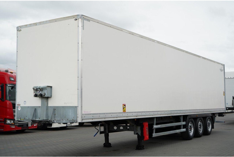 Trouillet KONTENER / KOFFER / DWIE OSIE PODNOSZONE / SAF / BARDZO MOCNA - Skåp semitrailer: bild 1 Trouillet KONTENER / KOFFER / DWIE OSIE PODNOSZONE / SAF / BARDZO MOCNA - Skåp semitrailer: bild 1