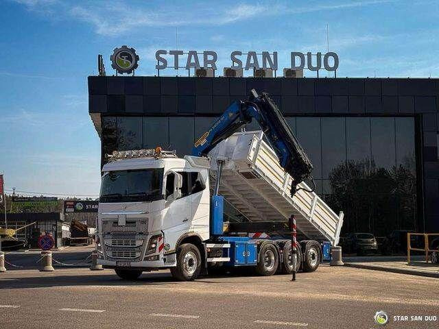 Volvo FH 16.550 8x4 Palfinger PK 34002-SH Crane Kippe - Tippbil lastbil, Kranbil: bild 4 Volvo FH 16.550 8x4 Palfinger PK 34002-SH Crane Kippe - Tippbil lastbil, Kranbil: bild 4