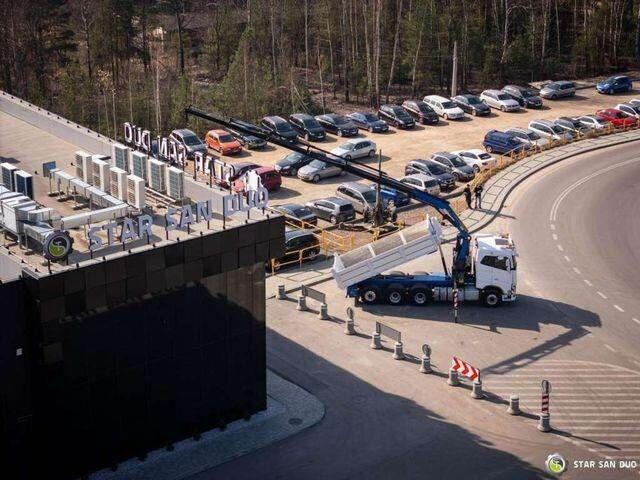 Volvo FH 16.550 8x4 Palfinger PK 34002-SH Crane Kippe - Tippbil lastbil, Kranbil: bild 5 Volvo FH 16.550 8x4 Palfinger PK 34002-SH Crane Kippe - Tippbil lastbil, Kranbil: bild 5