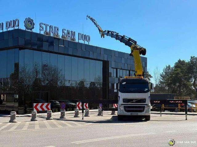 Volvo FH 520 8x4 HMF ODIN K6 EURO 5 FLY JIB Crane - Flakbil, Kranbil: bild 2 Volvo FH 520 8x4 HMF ODIN K6 EURO 5 FLY JIB Crane - Flakbil, Kranbil: bild 2