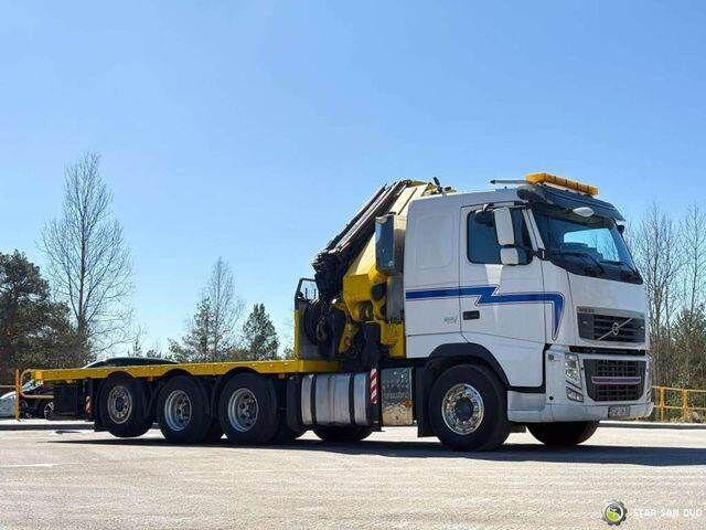 Volvo FH 520 8x4 HMF ODIN K6 EURO 5 FLY JIB Crane - Flakbil, Kranbil: bild 5 Volvo FH 520 8x4 HMF ODIN K6 EURO 5 FLY JIB Crane - Flakbil, Kranbil: bild 5